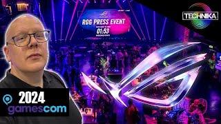 ASUS ROG @ GAMESCOM 2024 - Neue AMD Hero, Strix X870, Extreme Azoth & Harpe Ace, 1440p 480Hz OLED