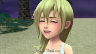 Namine and Sora sad scene