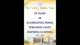 THE ROSARY SCHOOL EDUCATION SOCIETY-GOLDEN JUBILEE YEAR INAUGURAL CEREMONY &Logo unveiling 5-10-2024