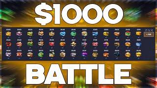 I MADE A CRAZY $1000 BATTLE ON CSGOBIG!!