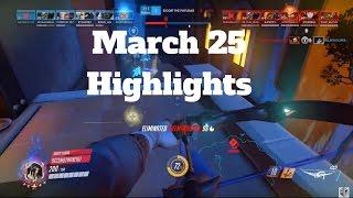 PS4 Overwatch Tournament IV Highlights - March 25