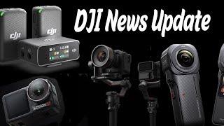 DJI News Update: New 360 Camera, Action 5 Firmware, RS4 Mini, Mic 2 Mini, and Customs Issues