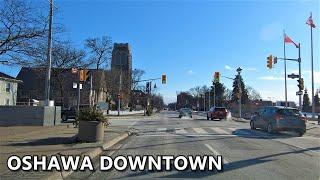 [4K]  Oshawa Drive - Scenic Drive of Downtown Oshawa, Ontario Canada