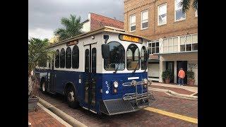 Take LeeTran's Trolley around downtown Fort Myers