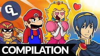 Super Smash Bros Comic Dub Compilation - GabaLeth