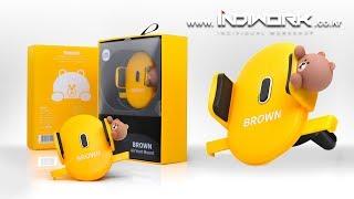 Phone Mounts Air Vent type LINE FRIENDS by 인디웍 indiwork