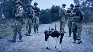 Ghost robot dogs being trialled by Australian defence force