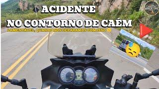 VIAGEM PARA O 5° BONFIM MOTO FEST BYE BYE 2024 + Acidente no Contorno de Caém ( SUZUKI V STROM 650 )