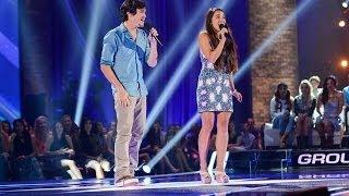 Alex & Sierra "You're The One That I Want" - Four Chair Challenge - The X Factor USA 2013