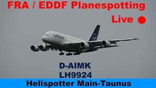 FRA LIVE  Planespotting | LH A380 D-AIMK kommt!