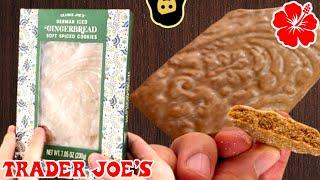 German Iced Gingerbread Soft Spiced Cookies - Trader Joe’s Product Review