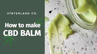 DIY CBD Balm Recipe (fast & easy)