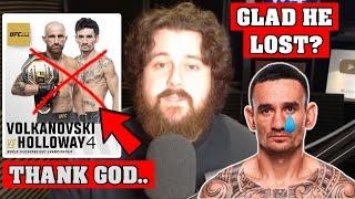 The MMA Guru Explains Why He’s GLAD Max Holloway LOST To Ilia Topuria? HOLLOWAY & VOLK ERA OVER?