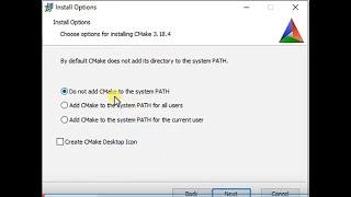 How to install Cmake in Windows