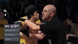 UFC4 Bruce Lee vs Genesis Mia Lopez EA Sports UFC 4 - PS5