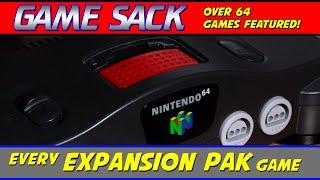 Every Expansion Pak Game for the N64