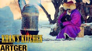 Cooking The GRAND KHAN LEG OF LAMB - Traditional Nomadic Way | Khan's Kitchen