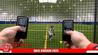 Ariel Krueger 2025 Shortstop/Outfielder Softball Skills Video