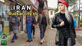 IRAN STREET WALKING TOUR 2022 - Rudsar City ST walking tour 2022