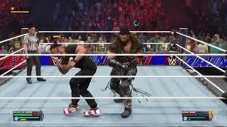 WWE Main Event 2024 The Head of the Table OTC is face to face agains Kraven Totle Match 2K23