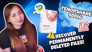 USE TENORSHARE 4DDiG TO RECOVER DELETED PHOTO AND VIDEO (2022)