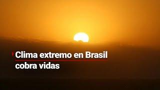 CALOR EXTREMO | Se registran temperaturas históricas en Brasil