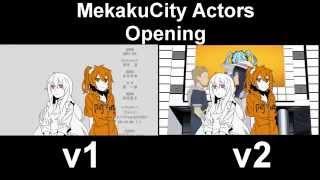 Mekaku City Actors OP v1/v2