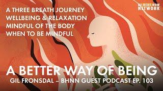 A Better Way of Being with Gil Fronsdal – BHNN Guest Podcast Ep. 103