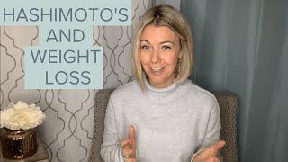 HASHIMOTO'S AND WEIGHT LOSS:  How I Lost Weight With Hashimoto's | AIP Diet for Hashimoto's