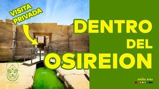 Visitamos en exclusiva el Osireion de Abydos | Dentro de la pirámide | Nacho Ares