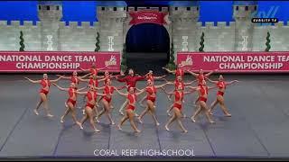 Coral Reef High School Dance Team Jazz Finals UDA Dance Team Nationals Championship