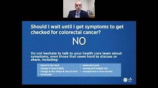 A Virtual Webinar for Colorectal Cancer Awareness Month: The Importance of Preventive Screening