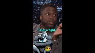 Kevin Hart What Happens When a Gorilla Loses a Fight ft Jimmy Fallon #shorts #jimmyfallon