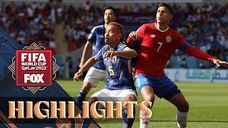 Japan vs. Costa Rica Highlights | 2022 FIFA World Cup