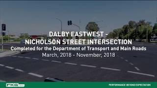 FKG Group - Dalby EastWest - Nicholson Street Intersection