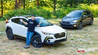 2024 vs 2021 Subaru Crosstrek Sport Features and Off-Road Shootout