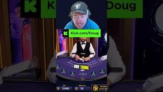 $600 Blackjack hand win #shorts #blackjack #huge