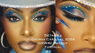 Step by Step Dramatic Carnival Makeup/ GRWM for Cayman Carnival 2024! | PETITE-SUE DIVINITII