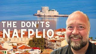 The Don’ts of Visiting Nafplio, Greece