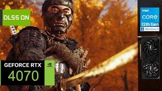 Ghost of Tsushima | RTX 4070 | 1440p, Very High, DLSS  ON / OFF, FG ON / OFF