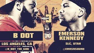 B DOT VS EMERSON KENNEDY SMACK/ URL RAP BATTLE | URLTV