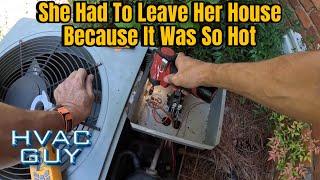 Customer’s AC Wasn’t Working At All! #hvacguy #hvaclife #hvactrainingvideos