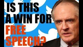 LIVE: Jared Taylor vs Twitter. Did Twitter Lose Its Right to Ban Users?
