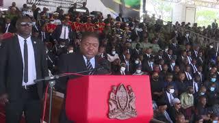 MOZAMBIQUE PRESIDENT NYUSI'S POWERFUL SPEECH IN DODOMA, TANZANIA AS HE PAYS TRIBUTE TO LATE MAGUFULI