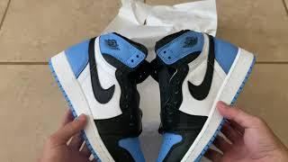 Jordan 1 Retro High OG ‘UNC Toe’ UNBOXING!! 🪬