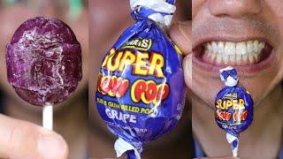 ASMR | unwrapping Charms Super Blow Pop Bubble Gum Grape   #DoctorTristanPeh #ASMR #ASMRsounds