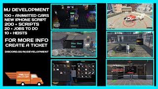 MJ Development V1 - FiveM Server Showcase | New Optimised Server | FiveM Roleplay Server Scripts