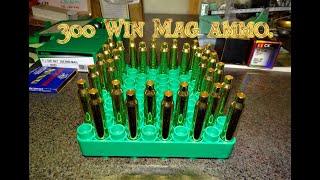   Reloading Ammo. 300 Win. Mag. - Ponovno punjenje streljiva. 300 Winchester. Mag.2022. 