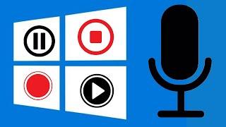 How to Use the Windows 10 Voice Recorder App