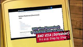 Part 2 - (Feb-2023版) BNO Visa 成人Dependent 9日批核 Step by Step